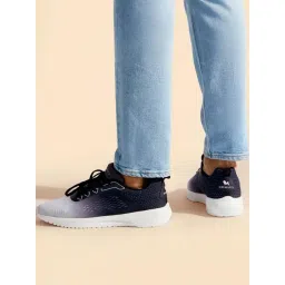 Neemans Men's Colourblocked Black Ombre Running Shoes-picture-43