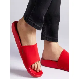 Neemans Men's Eco Coral Red Slides-picture-23