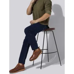 Neemans Men's Tan Brogue Shoes-picture-21