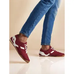 Neemans Men's Urban Maroon Casual Sneakers-picture-32