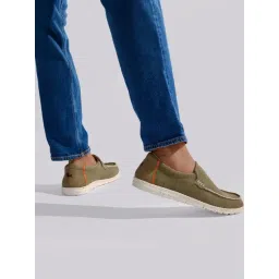 Neemans Men's Wanderers Olive Loafers-picture-26