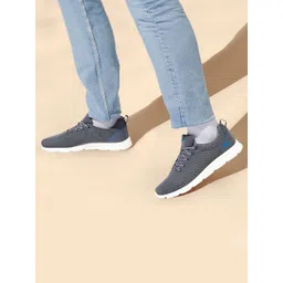 NEEMANS Unisex Textured Lightweight Comfort Insole Contrast Sole Lace-Ups Sneakers-picture-29