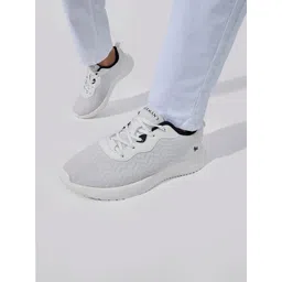 NEEMANS v Textured Lace Up Mesh Sneakers-picture-25