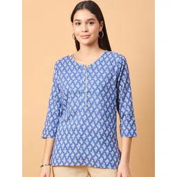 NEESH Print Crepe Top-picture-37