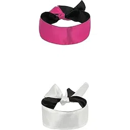 NEEV ENTERPRISE Adjustable Satin Blindfold/Eye Cover/Sleep Mask/Satin Eye Covers for Couple,Travel, Nap, Meditation (PACK OF 2)-picture-16