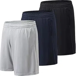 negligee Mens Athletic Shorts with Pockets Quick Drying Activewear for Gym Workout-picture-48