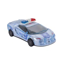 NEGOCIO Powered Police Car with Lights, Music and Siren Sound Car Toy for Kids - Pull Back Universal Policeman Car Model for Boy and Girl Toy Gift- PACK OF 1- COLOR MAY VARY-picture-19