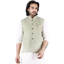 nehafb Self Design Men Waistcoat-picture-13