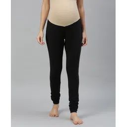 Nejo Maternity & Nursing Churidar - Black-picture-17