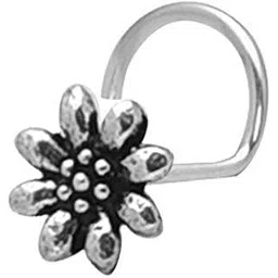 nemichand jewels s925 sterling Silver Trendy Antique oxidized nose pin for womens-picture-39