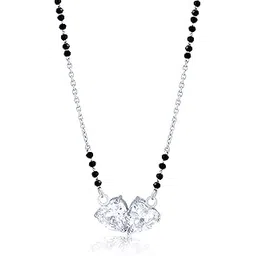 nemichand jewels Sterling Silver Charm Mangalsutra Bead Necklace with Certificate of Authenticity and 925 Stamp-picture-51