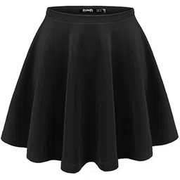 nemo fashion Skirt for Women's & Girl's Solid High Waist Flared Skater Short Mini Skirt-picture-28