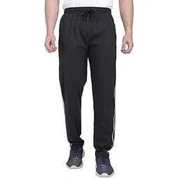 neo garments Men's Cotton Solid Regular Fit Trackpants/Jogger/Trouser with Side Pockets-picture-50