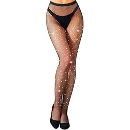 neobaby High Waist Pantyhose Tights Fishnet Stockings Small and Medium Grid Net Style, Free Size for Women's/Girls-picture-44