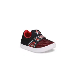 NEOBABY Unisex Kids Red Woven Design Slip-On Sneakers-picture-20