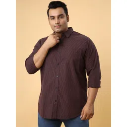 NEON CHILLIE Men Micro Checks Checked Casual Shirt-picture-21