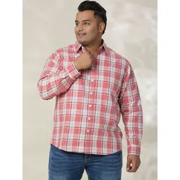 NEON CHILLIE Men Tartan Checks Checked Casual Shirt-picture-40