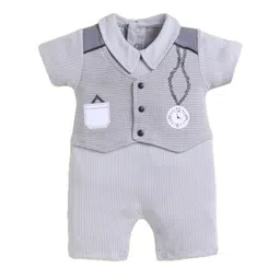 neonate Infants Printed Pure Cotton Rompers-picture-45