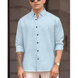 neonomad Men Regular Fit Shirt with Button-Down Collar-picture-14