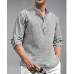 neonomad Men Slim Fit Short Kurta-picture-24