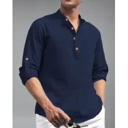 neonomad Men Slim Fit Short Kurta-picture-19