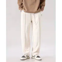 neonomad Men Straight Fit Track Pants with Drawstring Waistband-picture-10