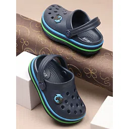 NEOZ Boys Navy Blue Solid Clogs-picture-15