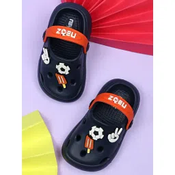 NEOZ Kids K TOYZ Navy Clogs-picture-14