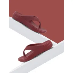 NEOZ Women W ZENO Cranberry Thongs-picture-31