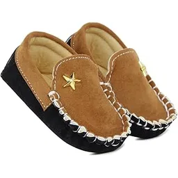neska moda 6 To 12 Months Baby Boys Synthetic Leather/Suede Loafer Booties -BT1271-picture-20