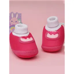 NESKA MODA 6 To 12 Months Baby Girls & Baby Boys Soft Cotton Cute Butterfly Booties-picture-37