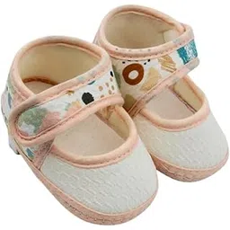 neska moda 6 To 12 Months Baby Girls Soft Cotton Printed Hook & Loop Belly Sandal/Booties For 6 to 12 Months/12 to 18 Months/18 to 24 Months-BT4916-picture-24
