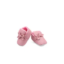 NESKA MODA 6 To 12 Months Baby Girls Synthetic Leather Velcro Sandal/ Booties-picture-11