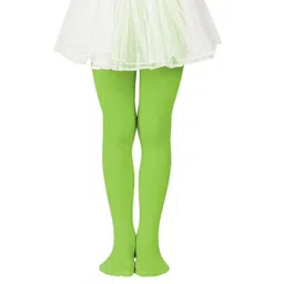 Neska Moda Cotton Elastane Solid Stockings - Light Green-picture-22