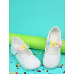 NESKA MODA Girls Ballerinas with Bows Flats-picture-22