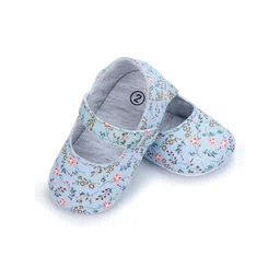 NESKA MODA Girls Floral Printed Anti-Slip Booties-picture-17