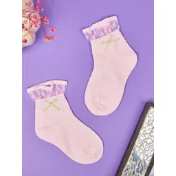 NESKA MODA Girls Frill Lace Ankle-Length Socks-picture-17