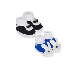 NESKA MODA Kids Pack of 2 Cotton Rabbit Booties-picture-25