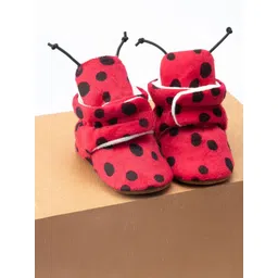 NESKA MODA Kids Printed Cotton Booties-picture-13