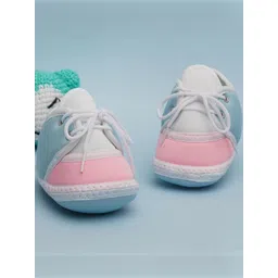 NESKA MODA Kids Unisex Pack Of 1 Casual Cotton Lace Up Booties-picture-55