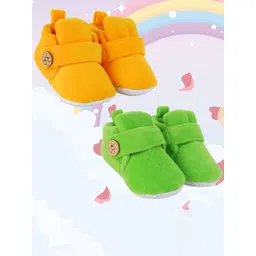 NESKA MODA Unisex Kids Cotton Booties-picture-27