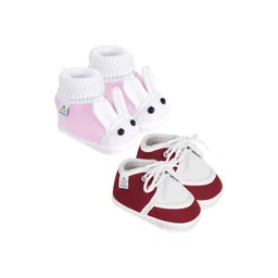 NESKA MODA Unisex Kids Cotton Booties-picture-10