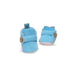 NESKA MODA Unisex Kids Cotton Booties image 4