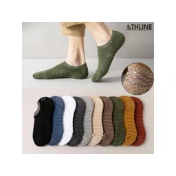 NESKA MODA Unisex Set Of 2 Shoe Liners Cotton Socks-picture-29