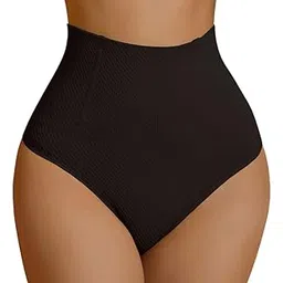 neska moda Women's Tummy Control Shapewear Knickers Mid Waist Body Shaper Butt Lifter Pants with Seamless Slimming Shaping Thong Underwear-STK359-picture-20