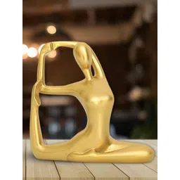 Nestasia Gold-Toned Yoga Showpiece-picture-11