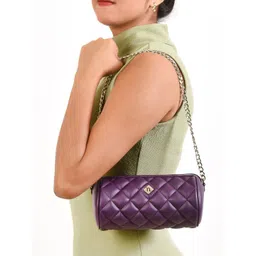 Nestasia Quilted Structured Shoulder Bag image 5