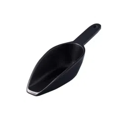 Nestroots Barware Black Stainless Steel Ice Scoop image 1
