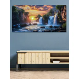 nestroots Green & White 1 Piece Canvas Other Wall Paintings-picture-37