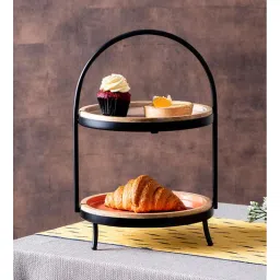 nestroots Medina Buffet Organizer - Orange & Brown-picture-32